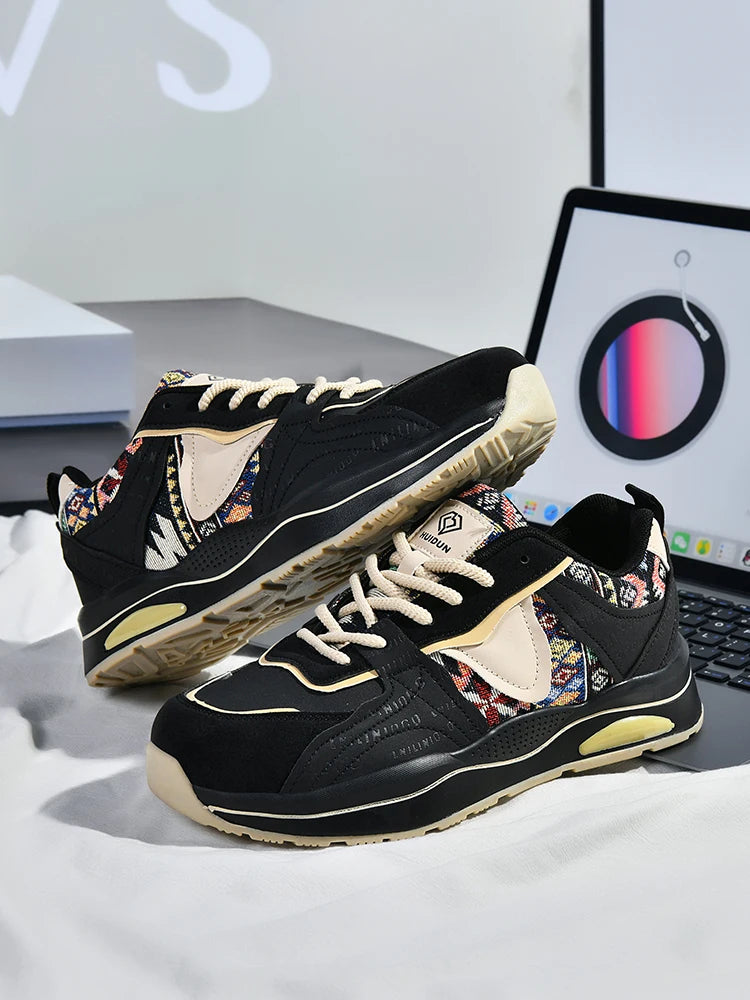 Safety Shoe Men Work Shoes Lightweight Comfortable Safety Sneakers with Steel Toe Caps Breathable Non-Slip male Work Sneakers