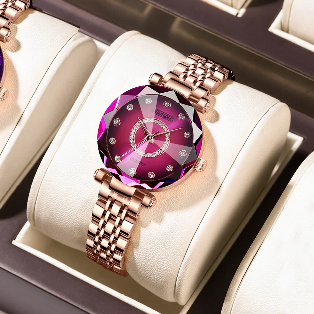 2pcs Luxury Elegant Women's Watch Set, Quartz Movement Casual Watch |Party Dress Wristwatch | Gorgeous | fashion accessories