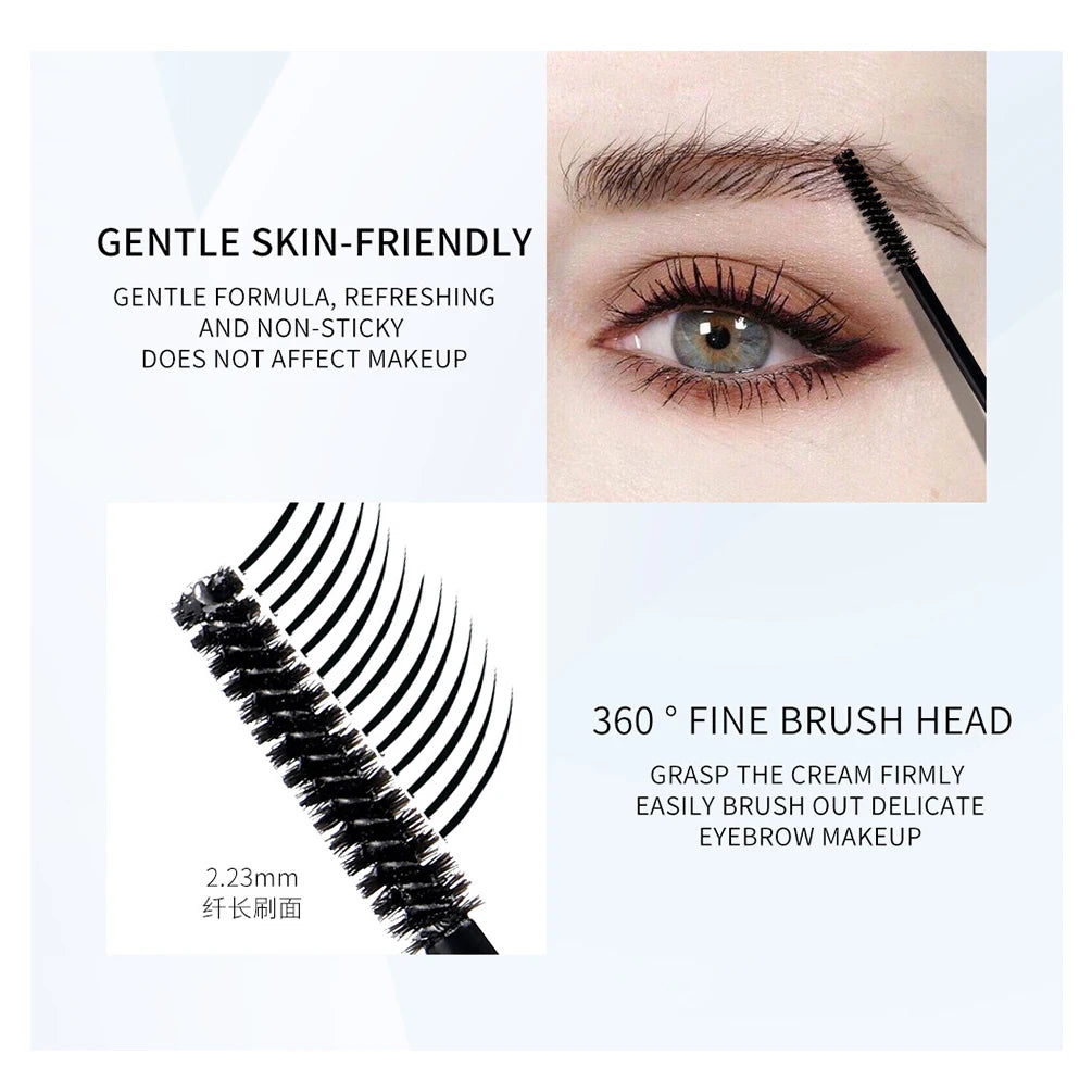 Brown Transparent Eyebrow Gel Wax Brow Soap 4 Color Tint Eyebrow Enhancer Natural Makeup Soap Brow Sculpt Lift Make-up for Women