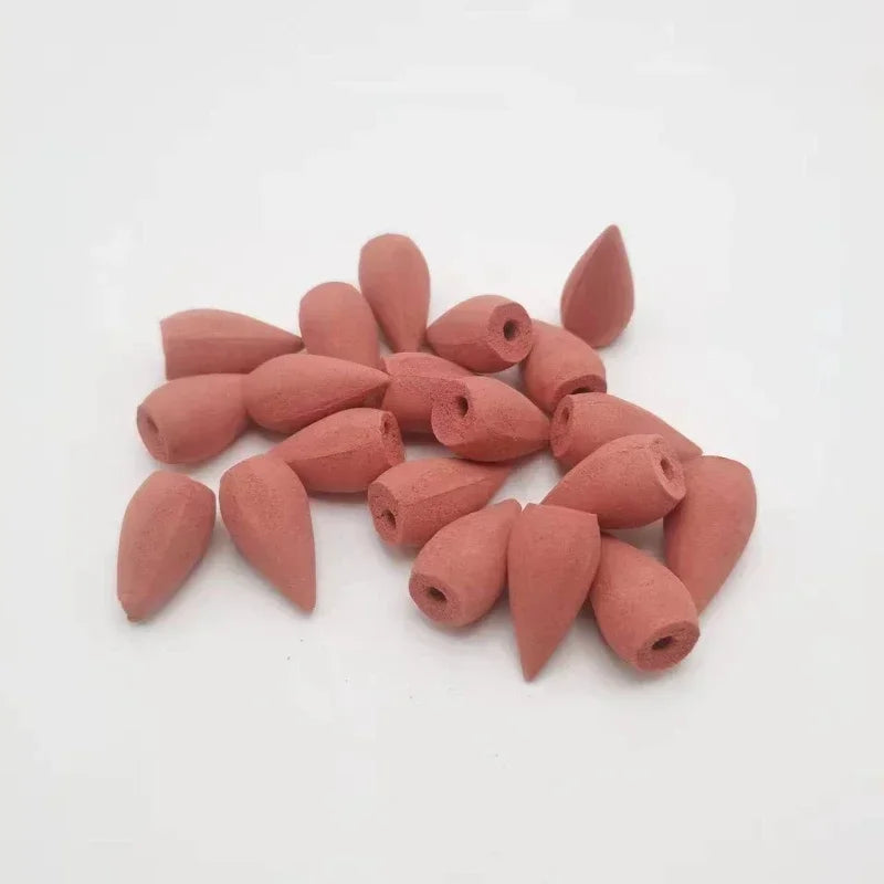Natural Waterfall Incense Cones Reflux Tower Incense for Burner Smoke Backflow Cone Fragrance Jasmine Lavender Aromatherapy