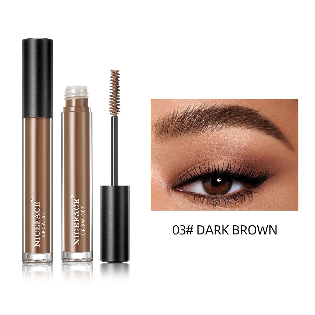 Brown Transparent Eyebrow Gel Wax Brow Soap 4 Color Tint Eyebrow Enhancer Natural Makeup Soap Brow Sculpt Lift Make-up for Women