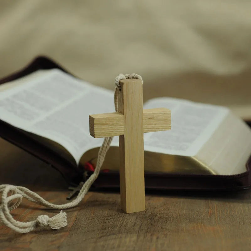 Catholic Gift Wooden Crosses For Wall Black Wood Cross Church Decoration Crucifix Wall Antique Wooden Cross Pendant Jesus Jezus