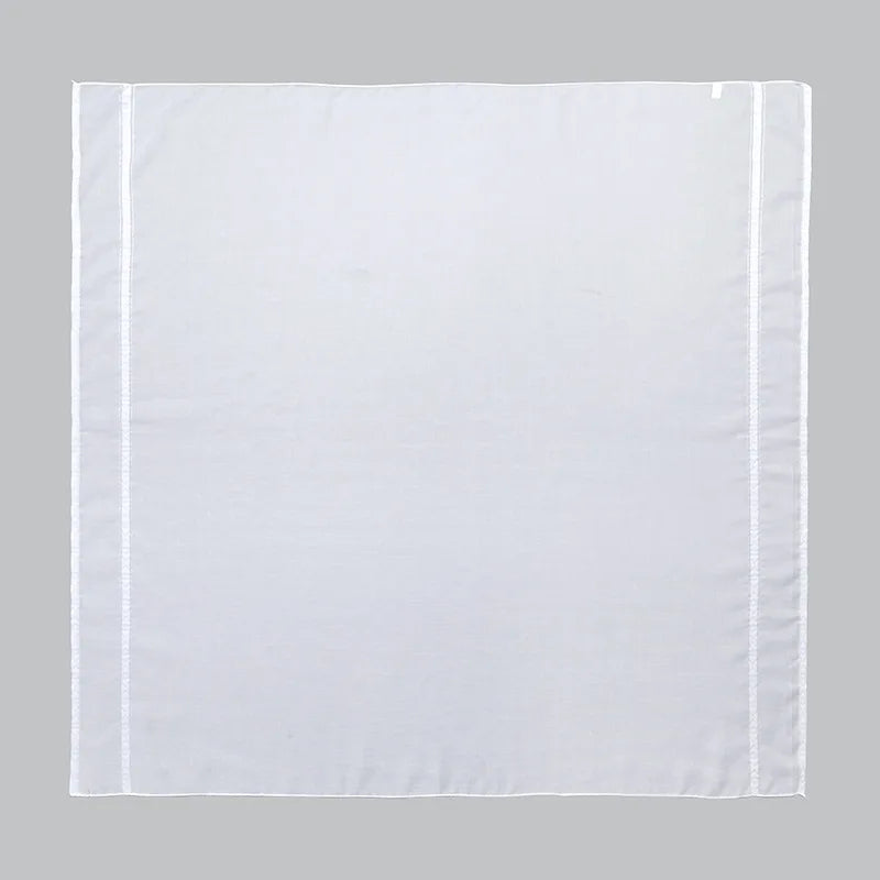 White Arab Keffiyeh Muslim Head Scarf Arab Neck Wrap for Men Turban Hijab Headwear Islamic Traditional Costumes Shawls Bandana