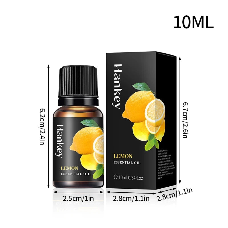 Multiple Aroma Aromatherapy Essential Oils Candles Making Diffuser Pure Nature Oil Water Soluble Humidifier Natural Flower Aroma