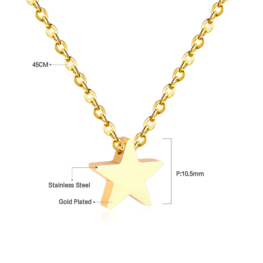 ASONSTEEL Fashion Gold Plated Fruit Pendant Necklace For Women Stainless Steel Jewelry Avocado Natural Shell Glossy Waterproof