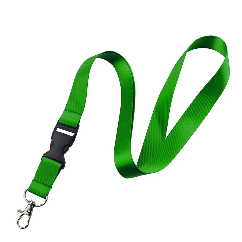 50 PCS Customized Logo Lanyard Full Color Printing Company Logo 2cm Wide Personalized Neck Strap For Key Chain Staff ID Card