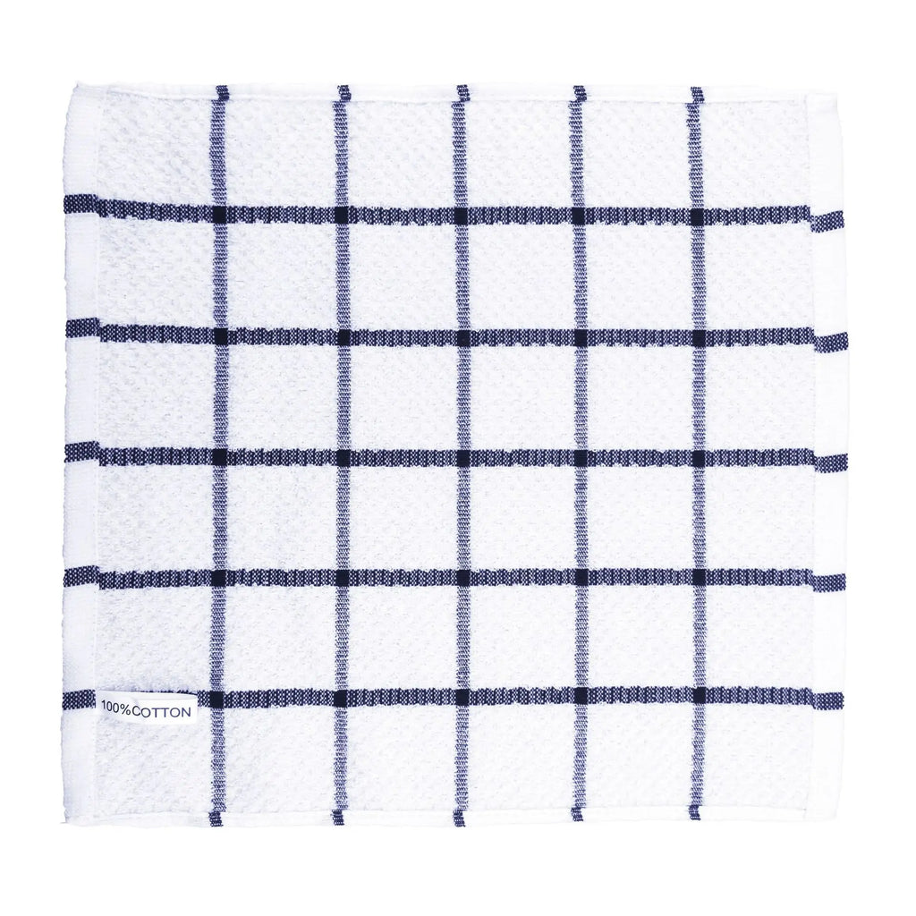 Plaid Cotton Kitchen Dish Cloths, Kitchen Rags, Hand Towel, Super Soft and Absorbent Washcloths,12x12in, 6 Packs