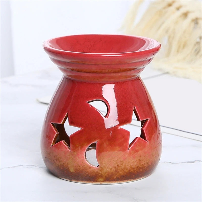 Decorative Ceramic Holder Classical Essential Oil Burners for Relaxation