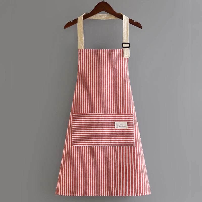 Fashion Resistant Dirt Apron Resistant Household Kitchen Cooking Fashion Apron Adult Work Clothes Kitchen Access Baking clothes