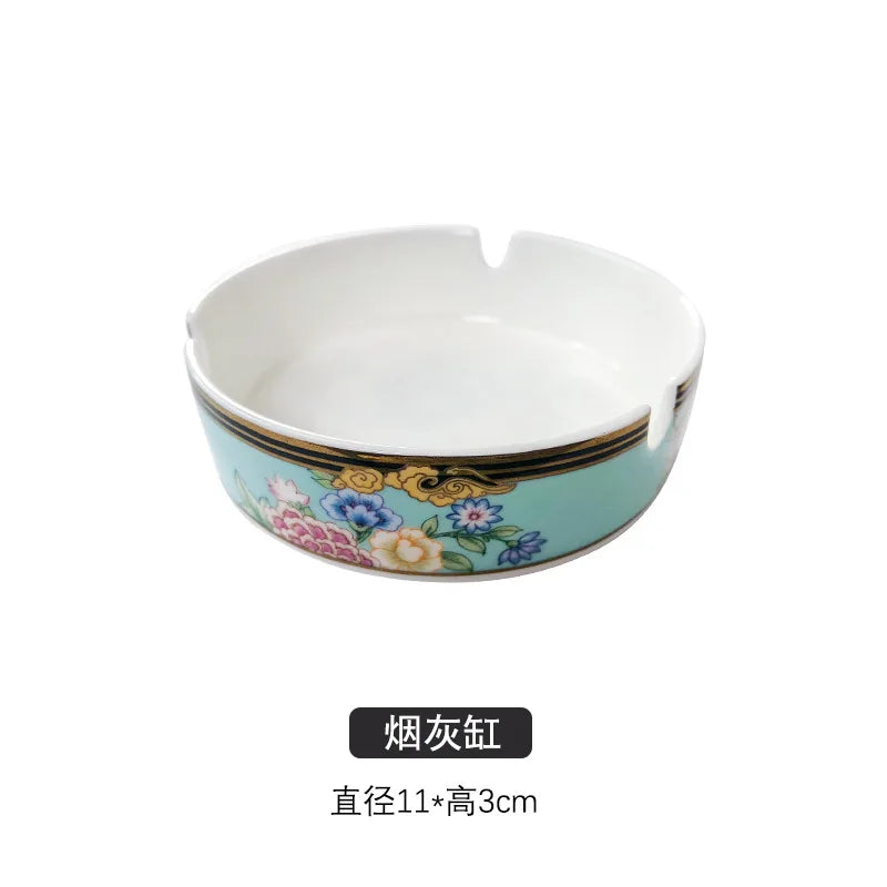 High-end Exquisite Bone China Dinner Plate Gilded Animal Pattern Cooking Dishes Dessert Salad Plate Hotel Kitchen Tableware New