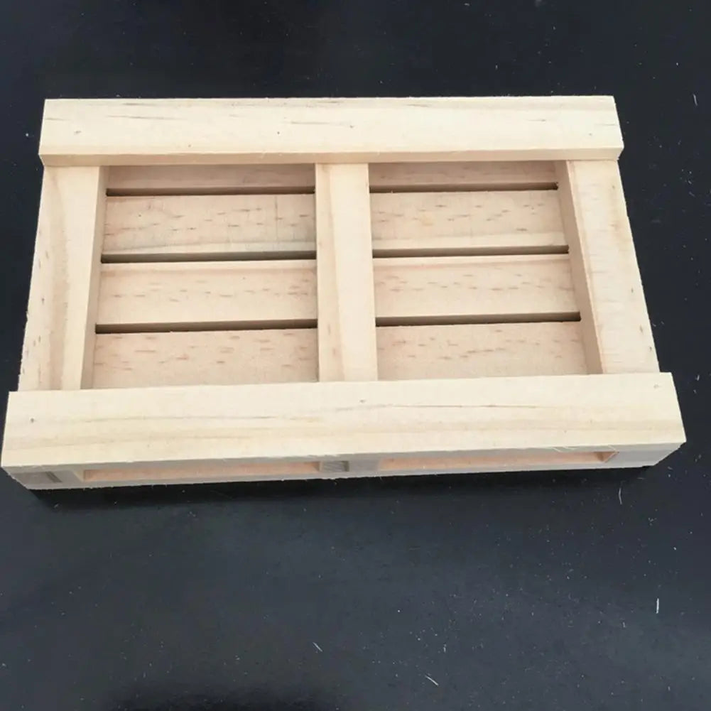 Pallet Coaster Food Mat Natural Wood Whiskey Cocktail Drinks Pallet Desktop Ornament Placemats Table Decoration