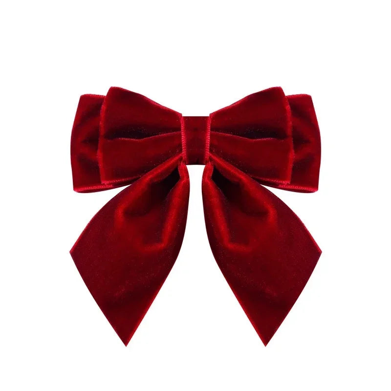 Korean Simple Velvet Bow Tie Brooch Pins Bowknot Cravat Female College Style Shirt Collar Luxulry Brooches for Women Jewelry
