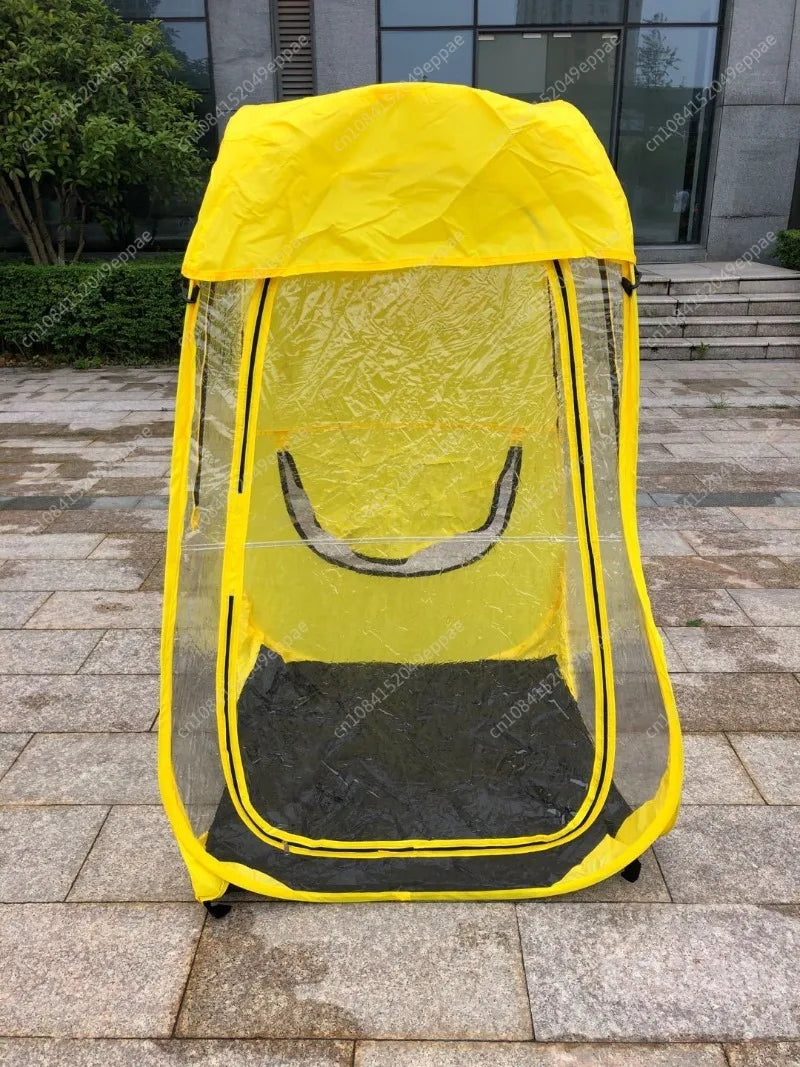 Weather Tent Single Person Pop Up Tent Pods Rainproof Windproof Fishing Hiking Beach Canopy Tent Sports Shelter