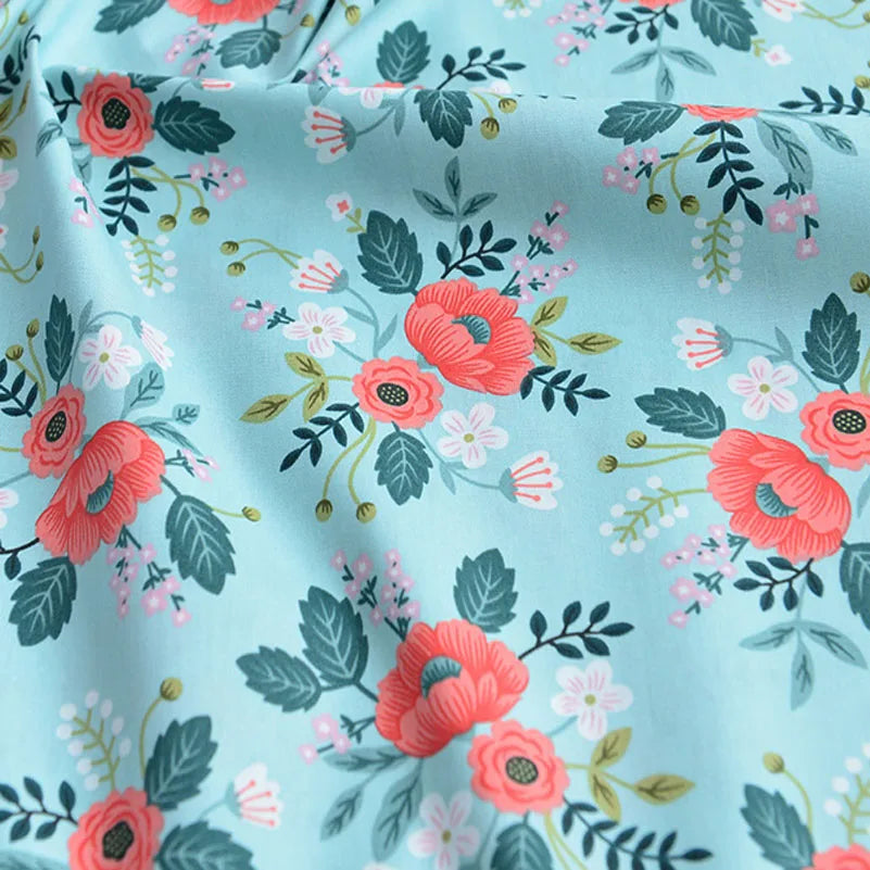 Liberty Quilting Fabric Twill Cloth for Patchwork Needlework Accessories by Half Meter