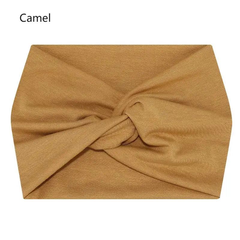 Wide Elastic Headband Hairband Pilates Yoga fitness Running Cycling Sweatband Turban Makeup Hair Hoop Makeup Headwrap for Women