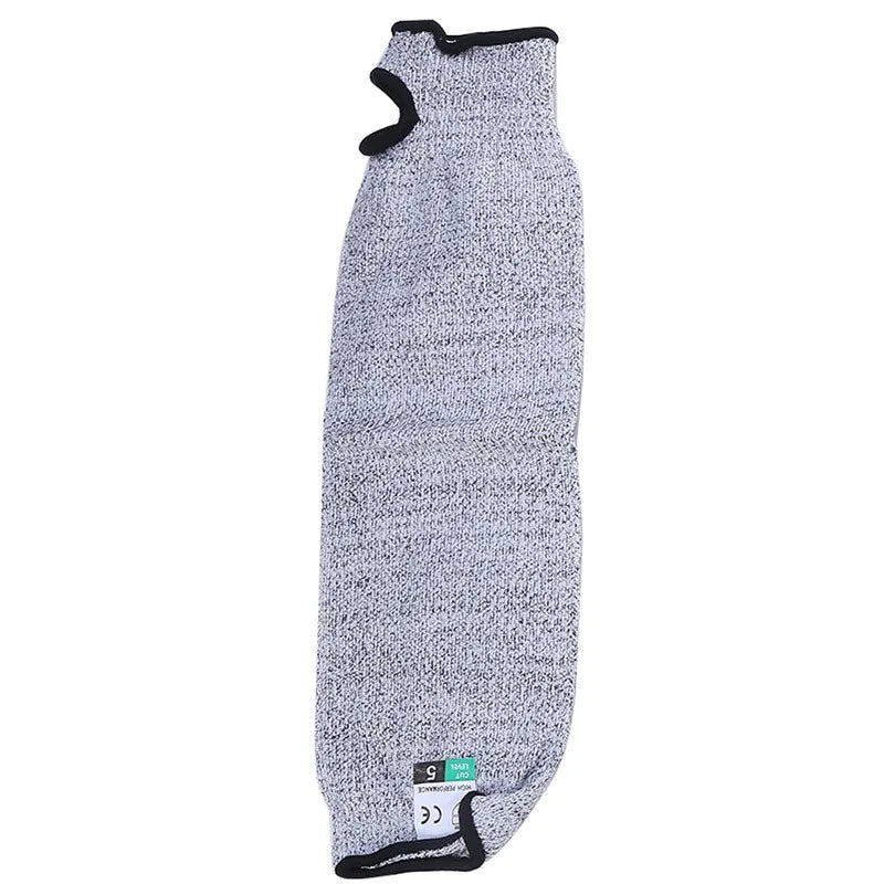 1Pc Level 5 HPPE Cut Resistant Anti-Puncture Work Protection Arm Sleeve Cover Cut-resistant Arm Sleeve ED-shipping