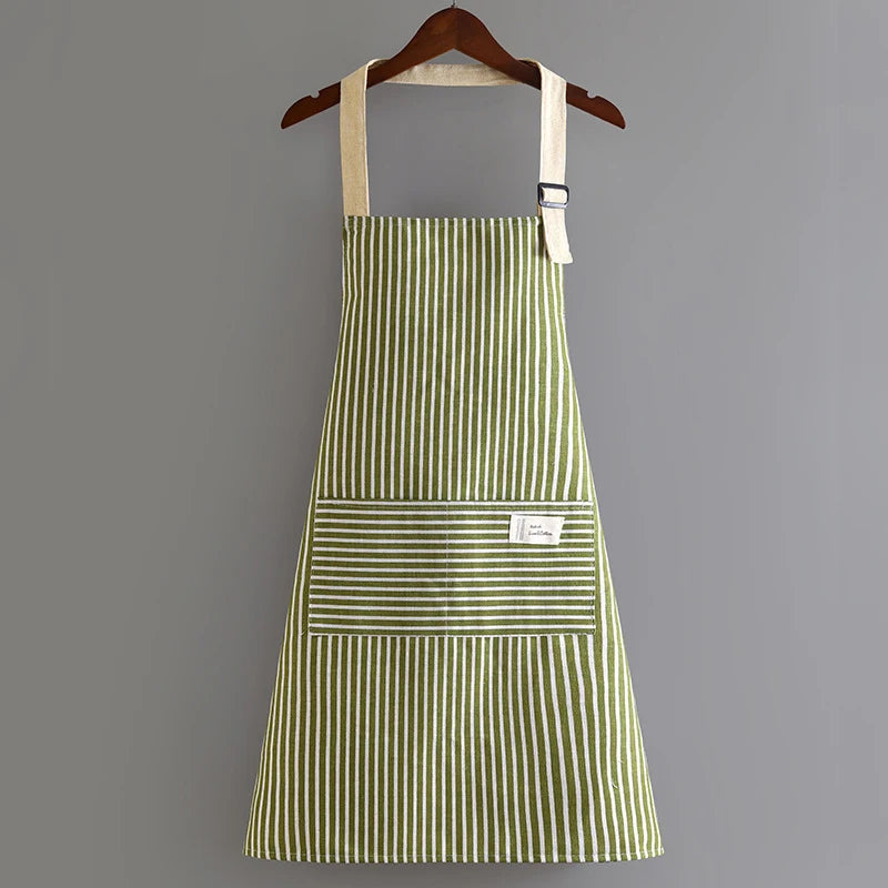 Fashion Resistant Dirt Apron Resistant Household Kitchen Cooking Fashion Apron Adult Work Clothes Kitchen Access Baking clothes
