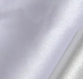 White Satin fabric silk cloth 150*100cm DIY for interlining home dress curtain wedding party decoration sewing background