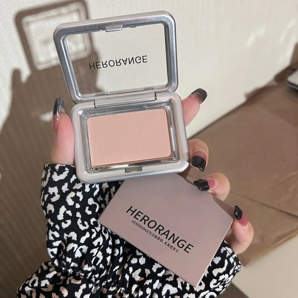 5 Colors Cream Blusher Powder Palette Natural Long Lasting Makeup Rouge Clear Peach Pink Cheek Contouring Korean Blush Cosmetics