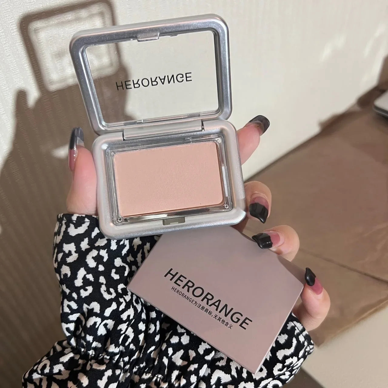 5 Colors Cream Blusher Powder Palette Natural Long Lasting Makeup Rouge Clear Peach Pink Cheek Contouring Korean Blush Cosmetics