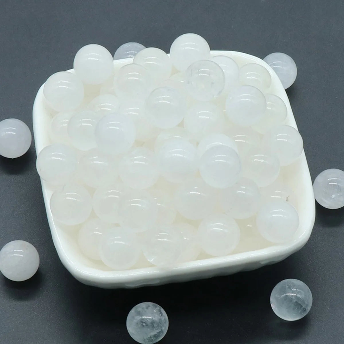 12MM Lapis Lazuli Round Beads for DIY Making Jewelry NO-Drilled Hole Loose Healing Energy Natural Cute Stone Crystal Sphere Ball