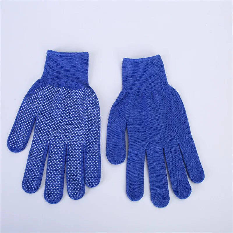 Anti-slip Wear Resistant Nylon Full Finger Gloves Garden Work Gloves For Women Men Anti-UV Outdoor Riding Cycling Gloves Mittens