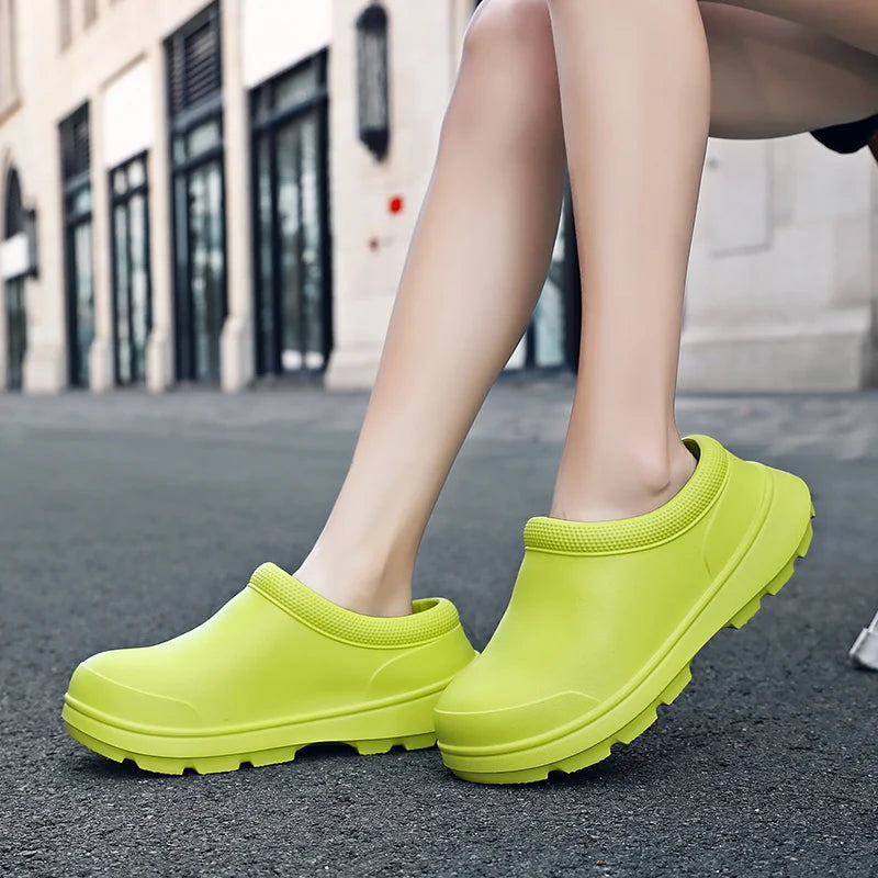 2025 Men Chef Shoes Women Non-slip Waterproof Oil-proof Kitchen Shoes Nurse shoes Work Shoes For Master Restaurant Sandal