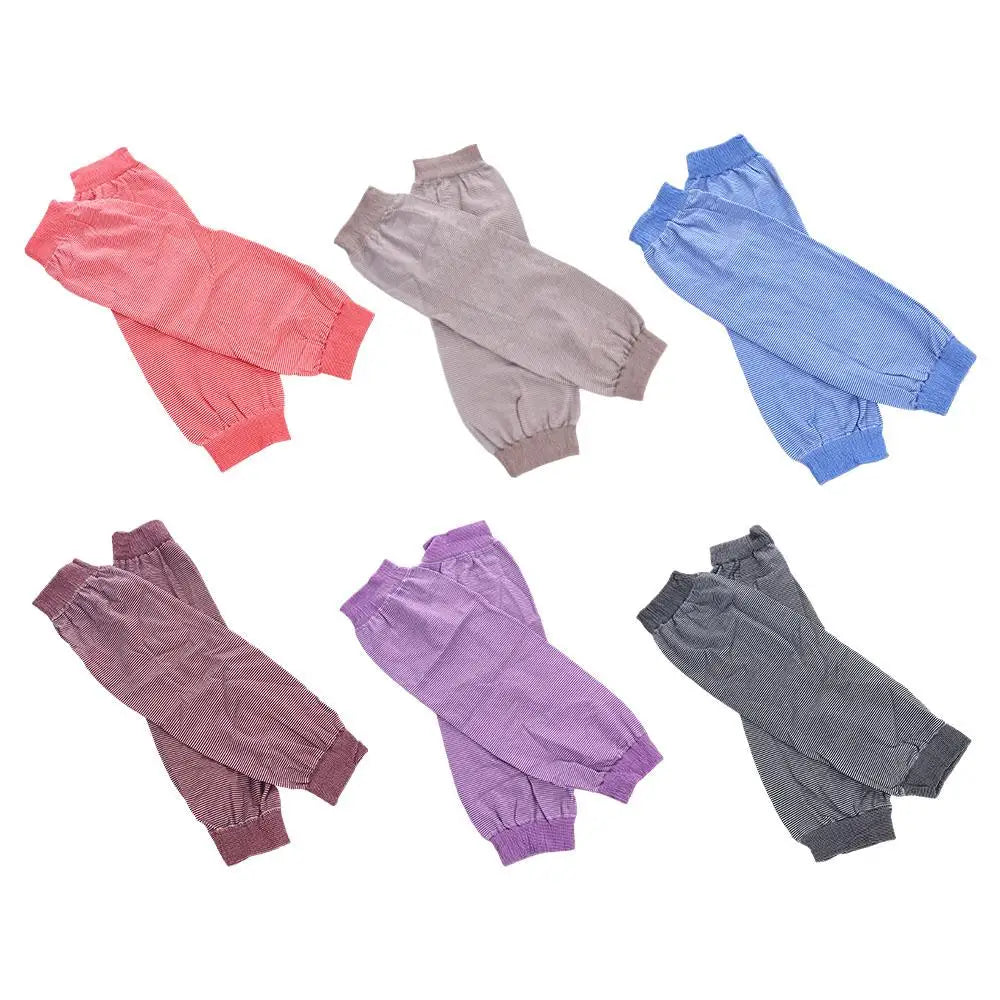 Hiking Work For Women Riding Long Sleeves Driving Running For Men Arm Warmer Cooling Sleeves Striped Arm Sleeves Arm Cover