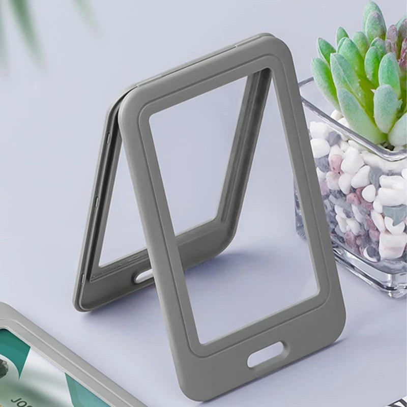 1 PCS Transparent Work Card Badge Holder Office Staff Employees ID Card Clear Pass Name Work Card Cover Case Sleeve with Lanyard