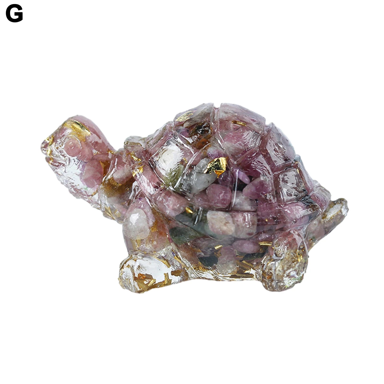 Natural Stone Colorful Bird Figurine Positive Healing Energy Hand-carved Faux Crystal Mini Bird Statue Home Office Desktop Decor