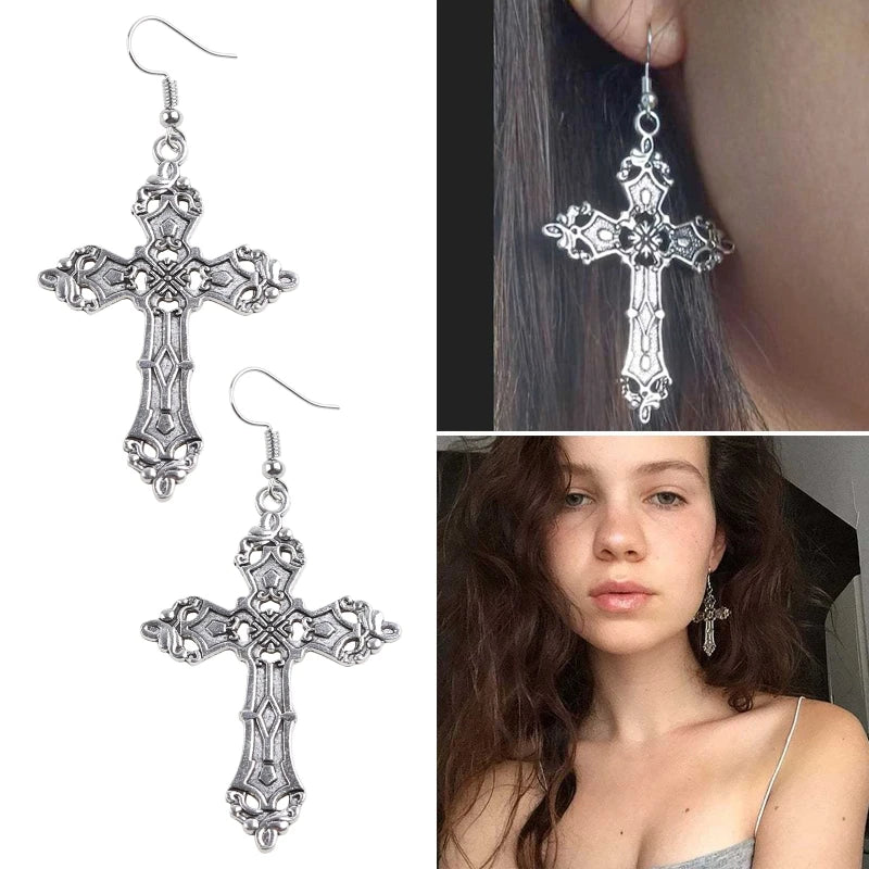 Vintage Jesus Earrings for Women Christianity Vintage Bohemian Earrings for Minimalist Christian Drop Shipping