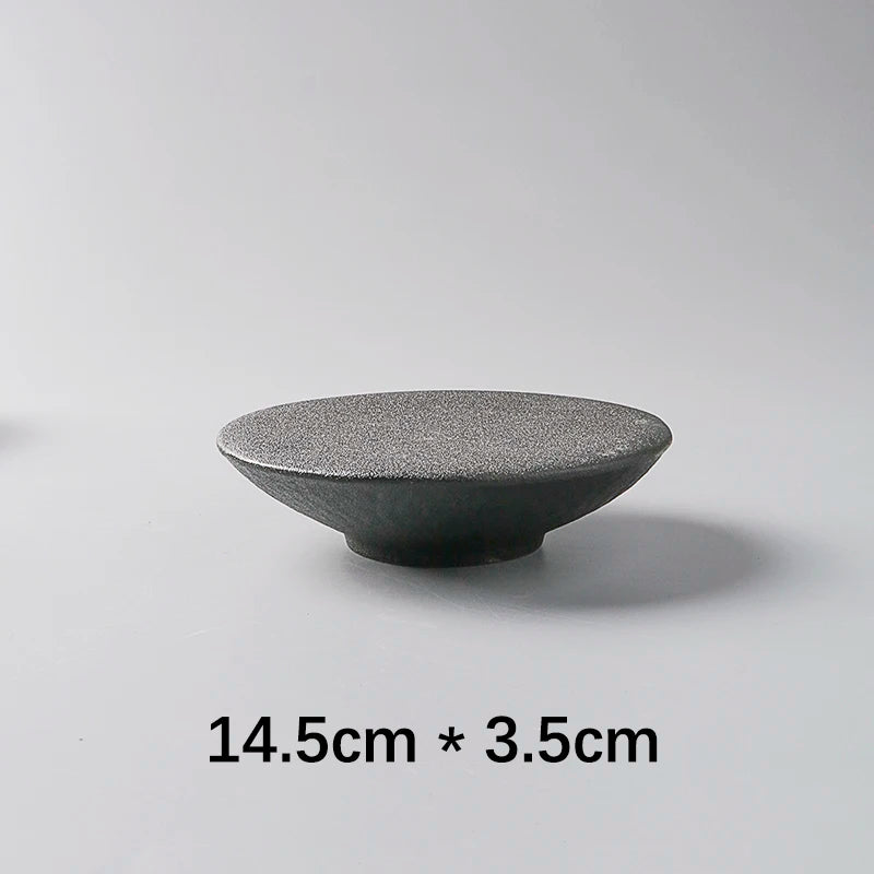 Creative Ceramic Plate 3D Shape Solid Color Simple Restaurant Homehold Dinnerware Snacks Afternoon Tea Dessert Cake Plates