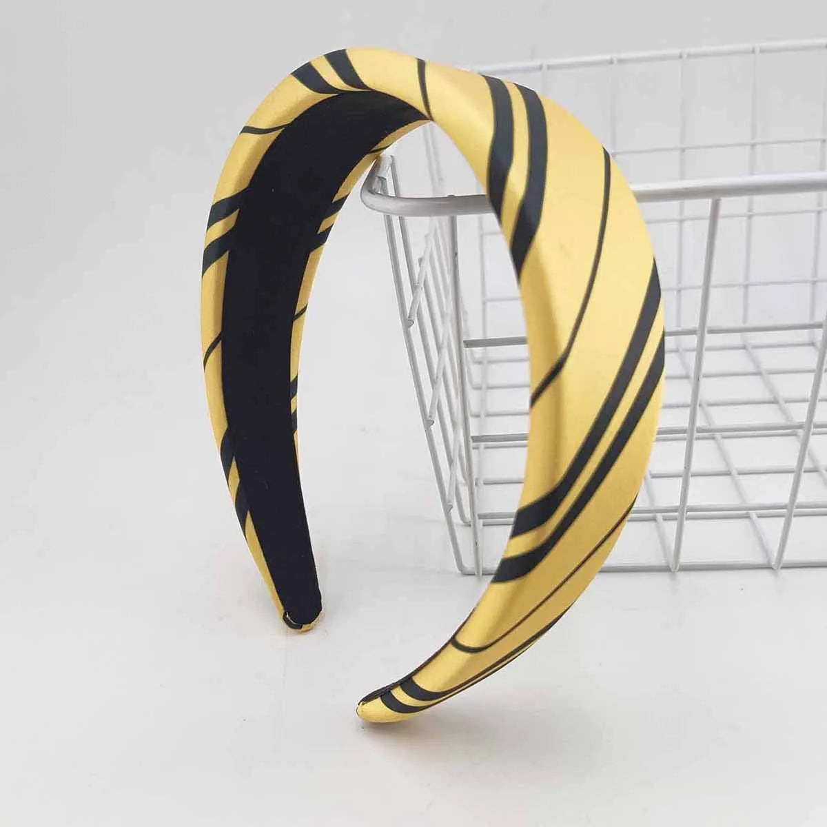 1/4 PCS Magic College Wizard Slytherin Costume Cosplay Style Vintage Hair Hoop Striped Girls Silk Headband Accessories