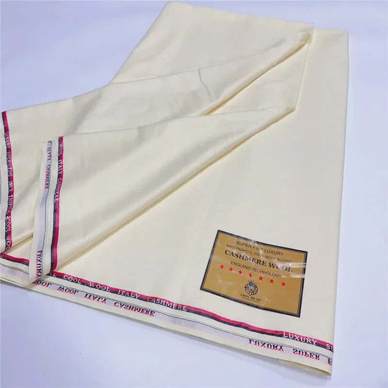 5 Yards TR Material Cashmere Cloth African Soft TR Men Fabric with High Quality Men Material for Man Garment TX120602
