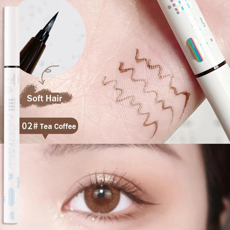 Eyeliner Lying Silkworm Pencil Undercover Draw Down To Non-Smudge Fine Natural Long-lasting Waterproof Eyes Liner Beauty Makeup