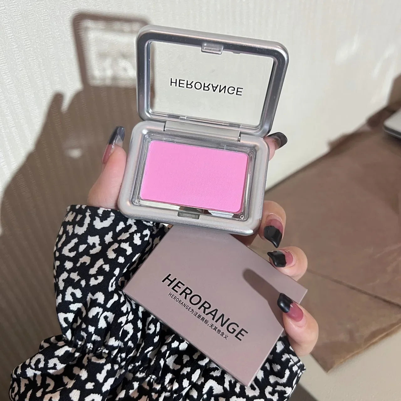 5 Colors Cream Blusher Powder Palette Natural Long Lasting Makeup Rouge Clear Peach Pink Cheek Contouring Korean Blush Cosmetics