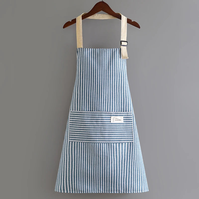 Fashion Resistant Dirt Apron Resistant Household Kitchen Cooking Fashion Apron Adult Work Clothes Kitchen Access Baking clothes