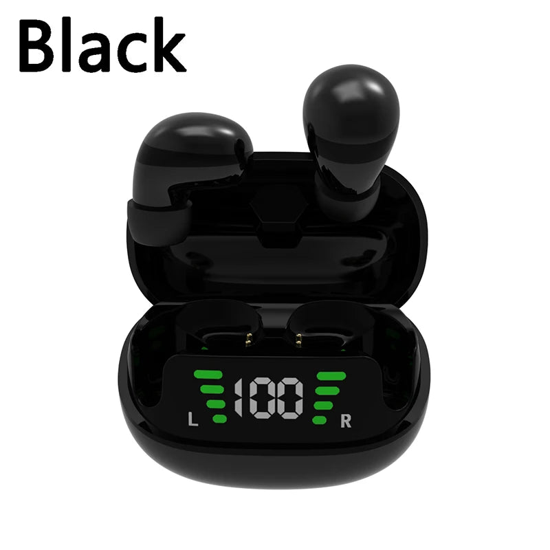 Mini wireless bluetooth headset small earbuds sleep work sports invisible headphones With Mic HIFI bass sound quality earphones