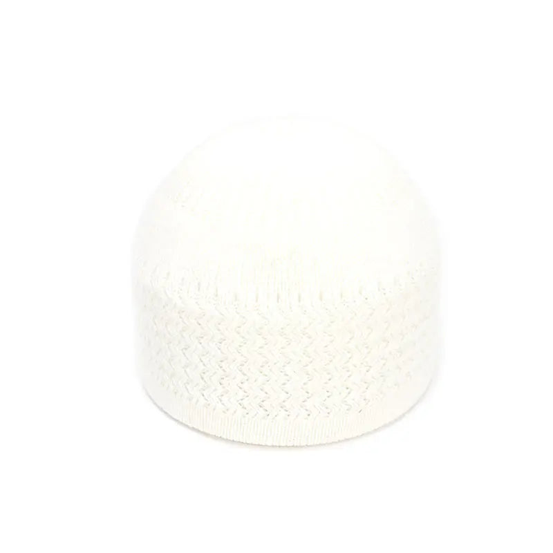 Unisex Beanies Cap Warm Islamic Ramadan Jewish Kippah Homme Hat Winter Knitted Muslim Men Prayer Hats Men's Wrap Head Caps