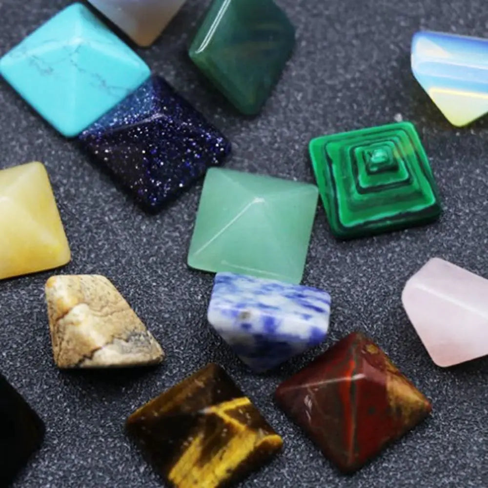 1pcs Natural Moonstone Crafts Luminous Labradorite Crystal Stone Decoration Ornament