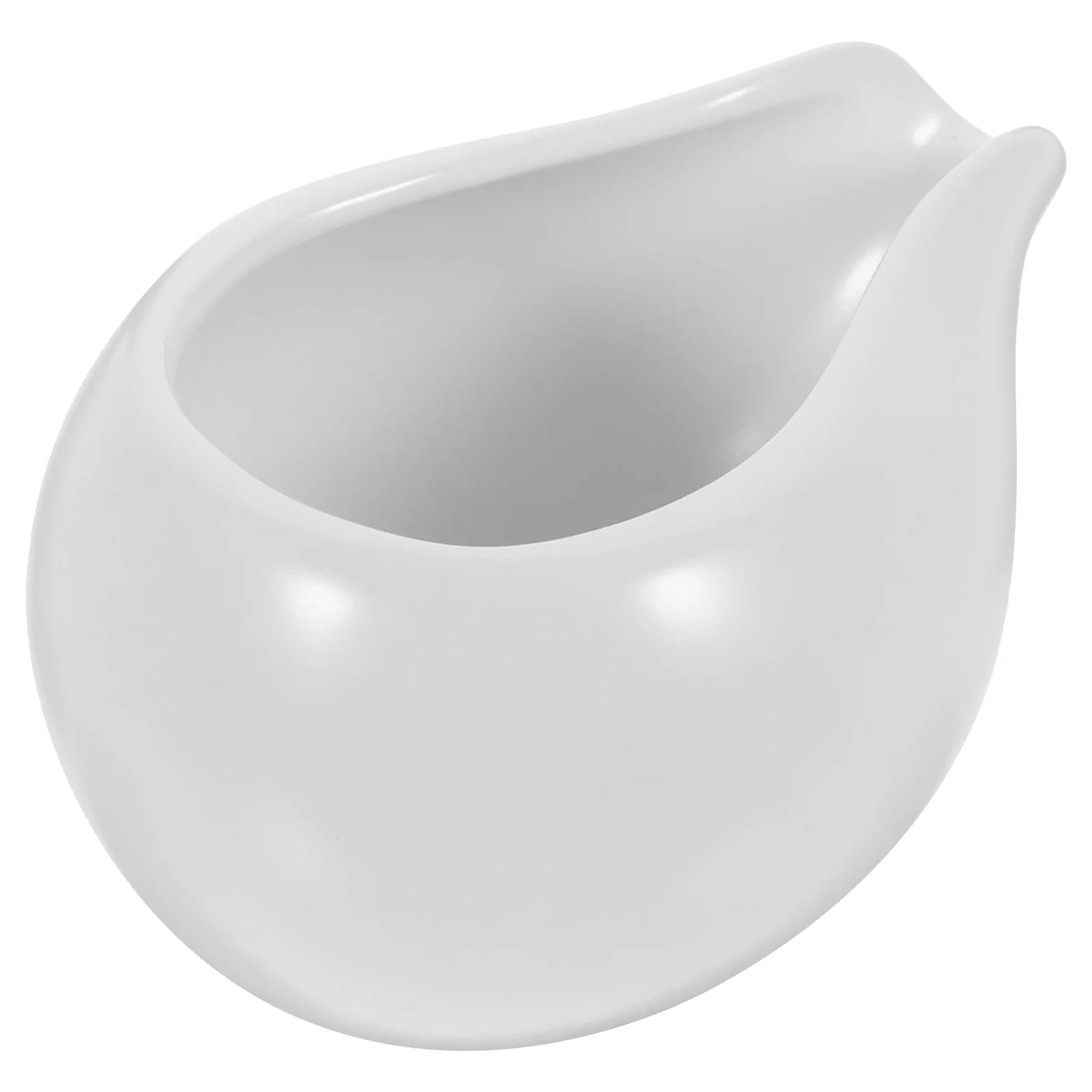 Mini Ceramic Milk Pitcher Round Spout Sauce Dispenser Gravy Boat Coffee Syrup Jug Kitchen Dining Bar Supplies Nordic Style