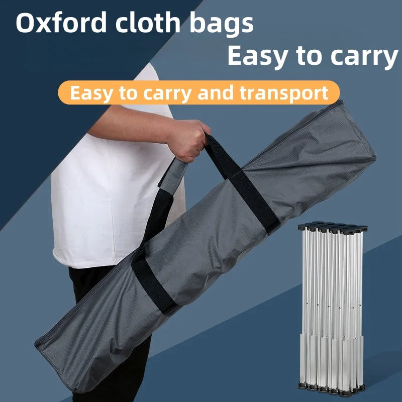 ALLSOME Strut Work Table Stainless Steel Portable Work Sawhorse Support Quick Telescopic Workbench Woodworking Tool