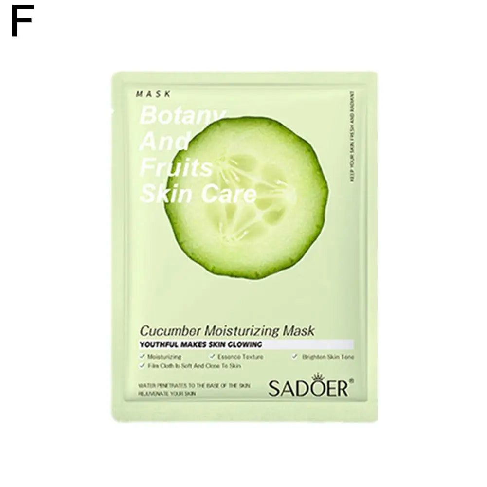 1PC Natural Plant Face Mask Beauty Skincare Masks Moisturizing Deeply Hydrating Facial Mask Face Care Cosmetics