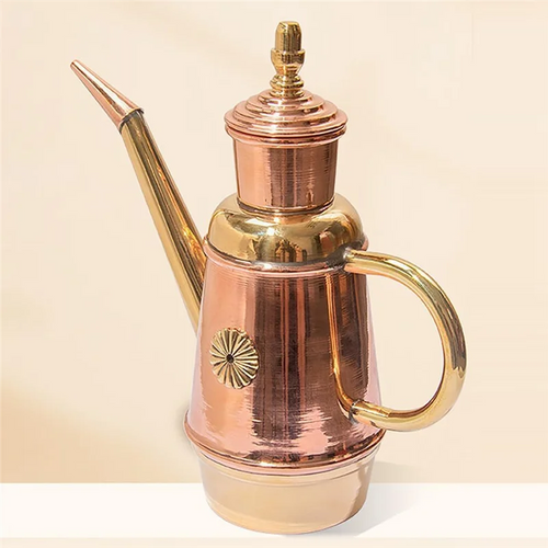 '-ABLP Olive Oil Dispenser Bottle, Handmade Copper Oil Pot For Kitchen Restaurant Pizza Shop