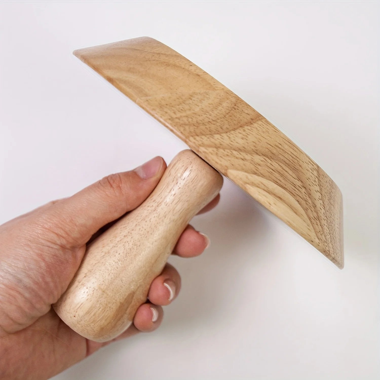 4.4'' 6'' 7.8'' 9.5'' Wood Pottery Tools Clay Plaster Mold with Handle Ceramics Tools for DIY Bowls Plate Dish Slump Press Mold