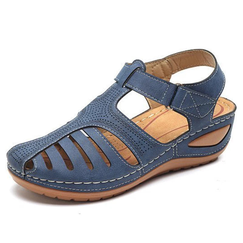 Women's Sandals Classics Summer Shoes For Women Summer Sandals Wedge Heels Sandalias De Mujer With Low Platform Footwear Female