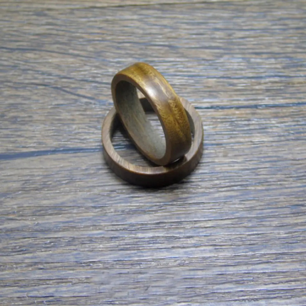 Trend Sandalwood Ebony Natural Wood Rings Pagan Retro Pull Finger Mens Ebony Finger Ring Jewelry New Year Gift for Women Men