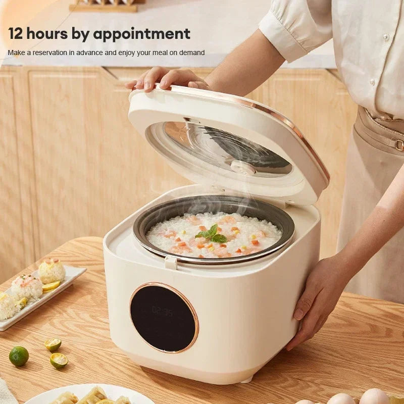 Smart Mini Rice Cooker 5L Multifunction Cooker 2-3 People Portable Electric Cooker Nonstick Pot for Kitchen Home cooking Machine