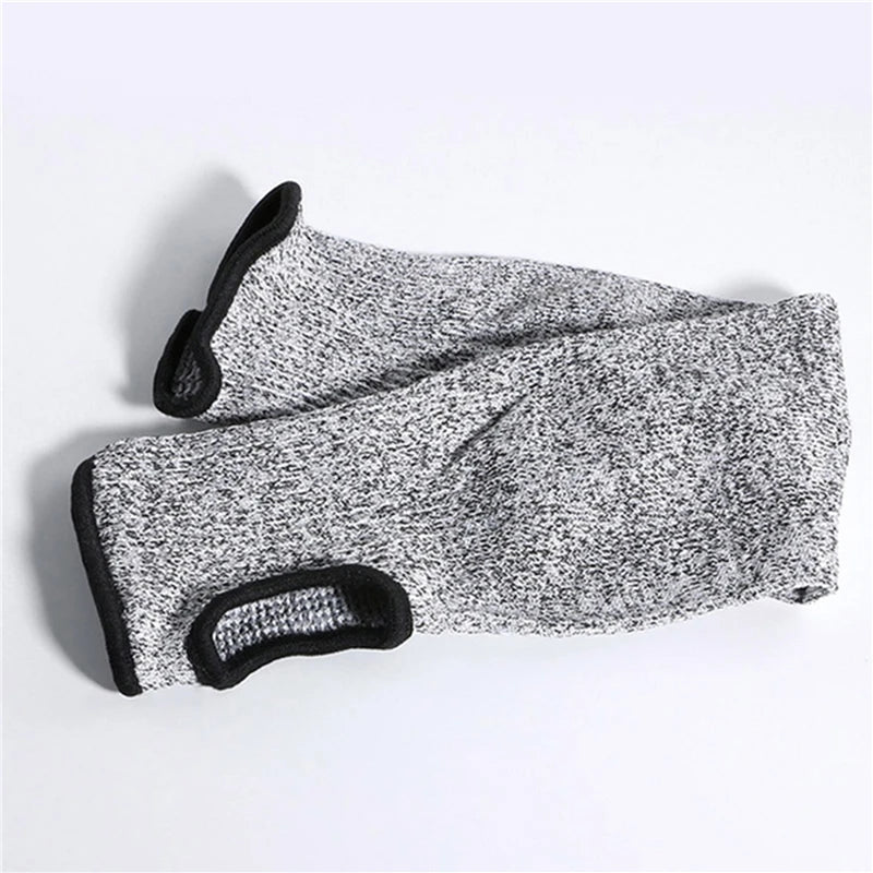 1Pc Level 5 HPPE Cut Resistant Anti-Puncture Work Protection Arm Sleeve Cover Cut-resistant Arm Sleeve ED-shipping