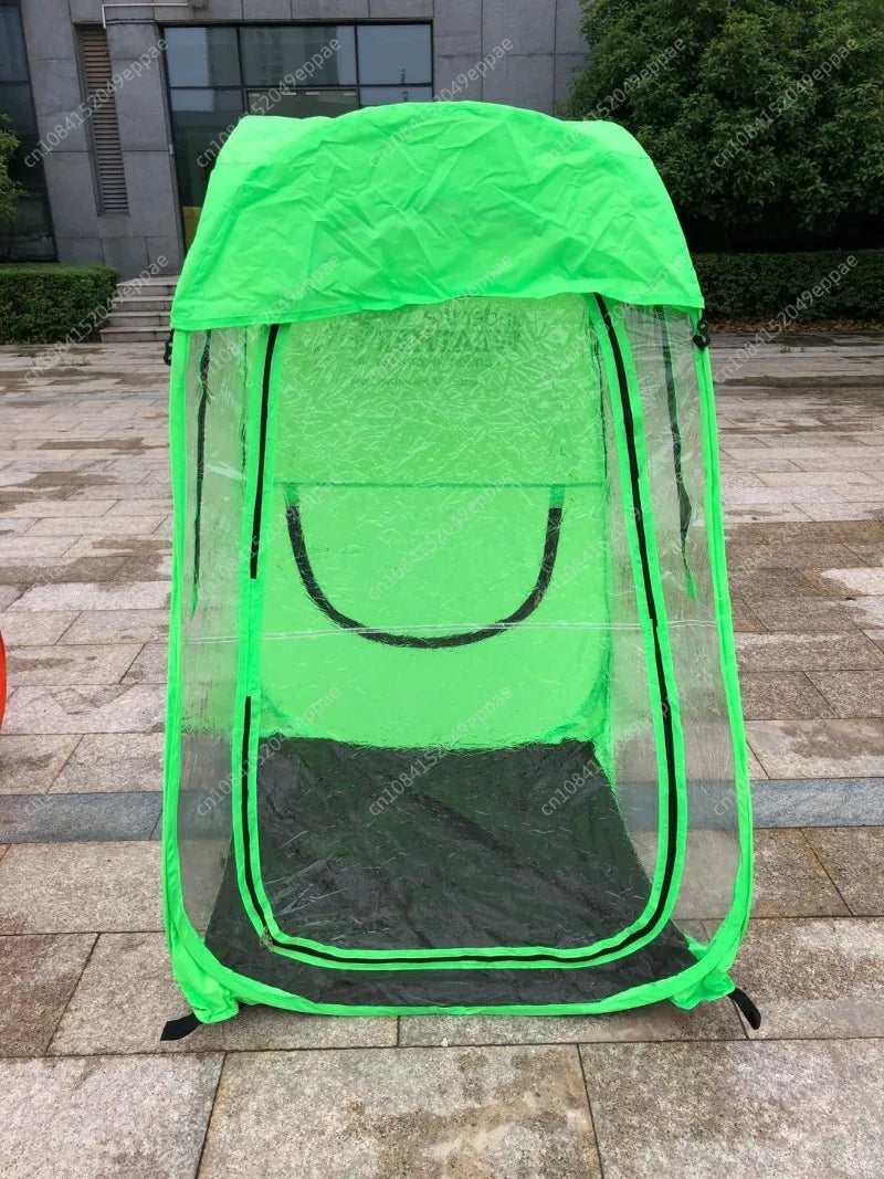 Weather Tent Single Person Pop Up Tent Pods Rainproof Windproof Fishing Hiking Beach Canopy Tent Sports Shelter